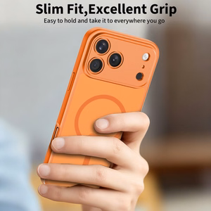 Tech-Protect BasicMag MagSafe dėklas iPhone 17 Pro oranžinis