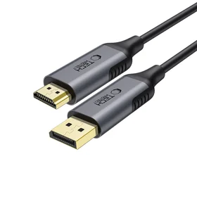 Tech-Protect UltraBoost DisplayPort / HDMI 2.0 laidas 4K 60Hz 2m - juodas