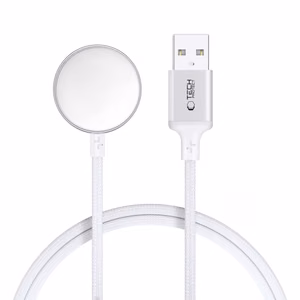 Tech-Protect UltraBoost Индуктивное зарядное устройство USB-A для Apple Watch 1m - белый