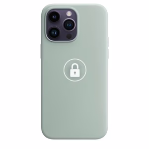 Phone Case "Silicone Case v2" for iPhone 14 Pro / Succulent / in package