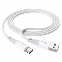 Kabelis USB A į USB C Hoco 3A 1 m X70 baltas
