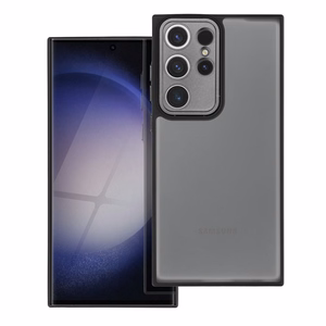 VARIETE dėklas telefonui SAMSUNG S23 Ultra juoda