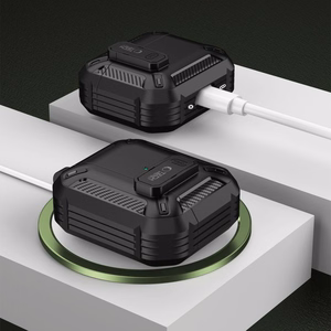 Tech-Protect Carbonox dėklas AirPods 4 - juodas