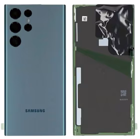 Galinis dangtelis Samsung S908 S22 Ultra Green originalus (naudotas Grade A)