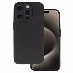 Dėklas telefonui MATINIS IPHONE 15 PRO MAX juodas