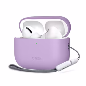 Tech-Protect silikoninis dėklas AirPods Pro 3 violetinis