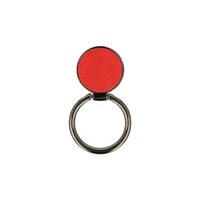 Žiedo laikiklis LEATHER - raudonas