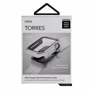 Uniq Torres dėklas laikrodžiui Apple Watch 4 / 5 / 6 / SE 40mm balta