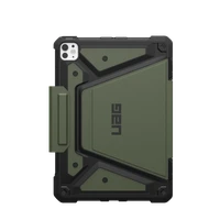UAG Metropolis SE dėklas su stovu ir Apple Pencil laikikliu iPad Pro 11" 2024 - žalias