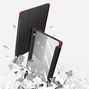 Dėklas Dux Ducis Toby Samsung X520/X526 Tab S10 FE/X710/X716 Tab S9/X510/X516 Tab S9 FE juodas