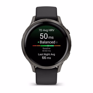 Išmanusis laikrodis VENU 4 41MM/Tamsiai pilkas/BLK 010-03013-02 GARMIN