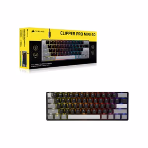 Игровая клавиатура Corsair CLIPPER PRO MINI 60% с датчиками Холла, чёрная