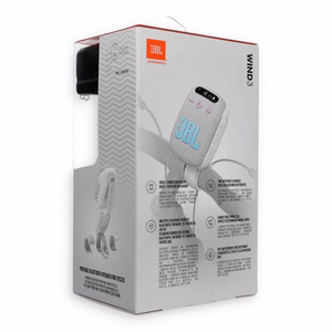 Wireless speaker JBL Wind 3 with handlebar holder grey