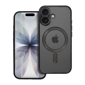 ELECTRO MAG COVER dėklas telefonui su MagSafe suderinamas IPHONE 17 juodas