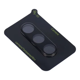 5D pilno klijavimo kameros apsauginis stiklas - Samsung Galaxy S23 juodas