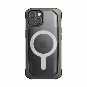 Raptic X-Doria Secure Case iPhone 14 с MagSafe бронированная крышка зелёная