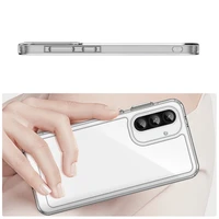 Kosmoso dėklas Samsung Galaxy A26 su lanksčiu rėmu - permatomas