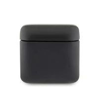 Guess Bluetooth ausinės GUTWSSU20ALEGK TWS + įkrovimo stotelė juodos su atspausdintu logotipu