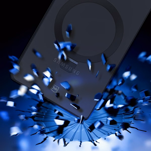 Чехол 3mk Smoke Mag&Stand для Samsung Galaxy S25 Ultra - чёрный