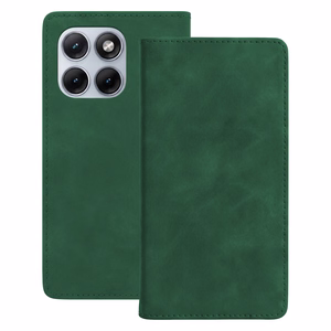Smart Suede dėklas, skirtas Motorola Edge 70 Fusion, žalias