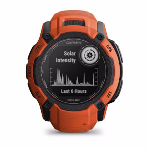 Garmin Instinct 2X Solar 2,79 cm (1.1") MIP 50 mm Skaitmeninis 176 x 176 pikseliai Lietimui jautrus ekranas Raudona GPS (palydovinis)