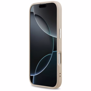 Karl Lagerfeld Karl & Choupette Pins Magnetinis dėklas telefonui iPhone 17 Pro - rožinis