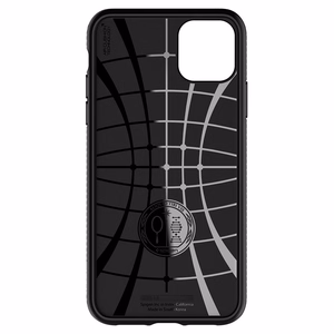 Spigen Liquid Air dėklas iPhone 11 - matinis juodas