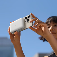 Išorinė baterija Power Bank Joyroom JR-W020 20W Magnetic Wireless 10000mAh balta