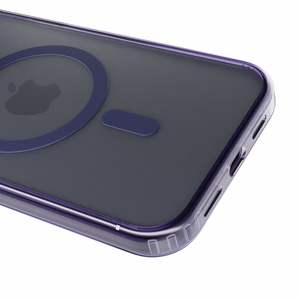Чехол 3mk Frosty MagCase для iPhone 17 - фиолетовый