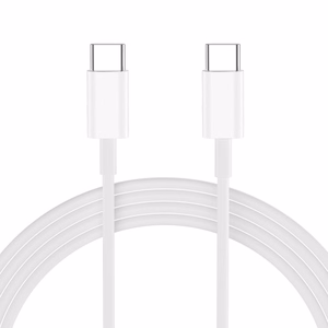 "Tech-Protect" NCA45W-GAN 2 prievadų 45 W sieninis įkroviklis su USB-C kabeliu - baltas