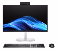 HP EliteStudio 8 G1i AI kompiuteris Intel Core Ultra 5 235 cm (23,8") 1920 x 1080 px jutiklinis ekranas Viskas viename kompiuteris 16 GB DDR5-SDRAM 512 GB SSD Windows 11 Pro Wi-Fi 7 (802.11be) Sidabrinis