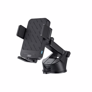 XO car holder WX043 with wireless inductive charger black 15W with suction cup
