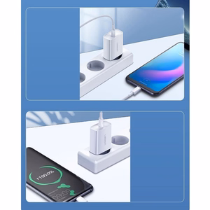 Įkroviklis Ugreen CD137 20W USB-C baltas