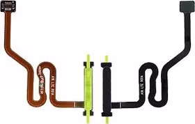 Lanksčioji jungtis Samsung A165 A16 4G su pirštų atspaudų jutikliu Black originali (service pack)