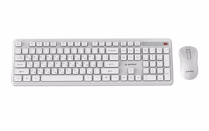 KEYBOARD +MOUSE WRL CYRILLIC/WH KBS-WPS-01-W-CYRL GEMBIRD