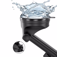 Dudao F5N+ išmaniojo telefono laikiklis su siurbtuku, gravitacinis - juodas