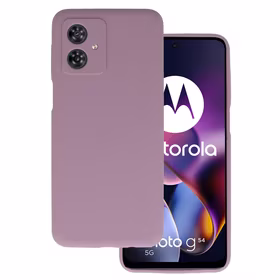 Silikoninis lengvas dėklas telefonui Motorola Moto G54 5G pilkas