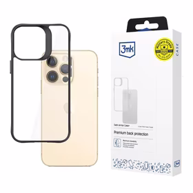 3mk Satin Armor dėklas+ serija iPhone 13 Pro - juodas