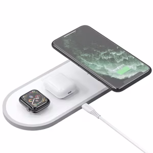 Belaidis įkroviklis Dudao 3in1 (A11) (Phone;AirPods;Watch) baltas