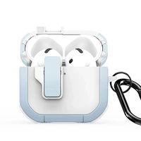 DUX DUCIS PECP - TPU+PC apsauginis dėklas AirPods 4 baltas mėlynas