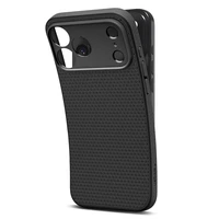 Spigen Liquid Air dėklas telefonui iPhone 17 Pro Max - matinė juoda