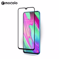 Mocolo 3D 9H Full klijai - Full screen protector Samsung Galaxy A40 (juodas)