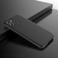 Minkštas dėklas Samsung Galaxy A34 5G plonas silikoninis dangtelis juodas