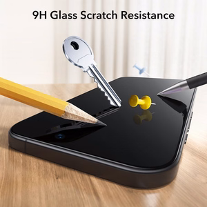 ESR UltraFit grūdintas stiklas 2-jų rinkinys iPhone 17 Pro Max - skaidrus