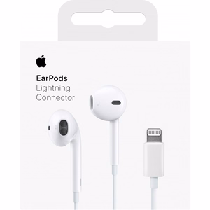 Ausinės Apple EarPods Lightning baltos MWTY3ZM/A