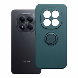 Silicone Ring Case for Xiaomi Redmi Note 15 Pro Plus 5G - Green