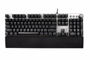 iBox Aurora K-4 klaviatūra USB QWERTY juoda