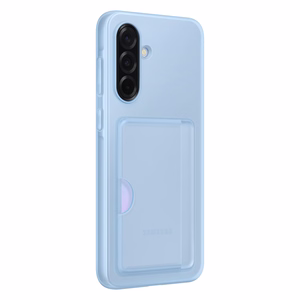 Samsung dėklas su kortelių skyriumi Samsung Galaxy A36 5G telefonui – mėlynas