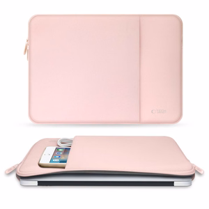 Tech-Protect neopreninis nešiojamojo kompiuterio dėklas 13" - rožinis