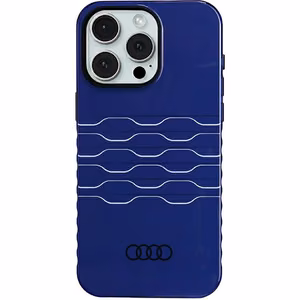 Audi IML MagSafe dėklas telefonui iPhone 15 Pro Max - mėlynas